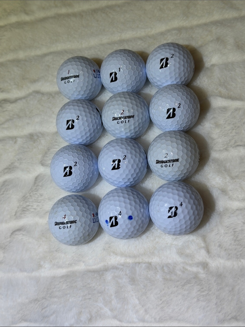 (12) Bridgestone E6/E12– Hand Cleaned – Mint Condition